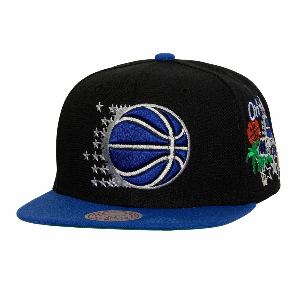 Headwear Mitchell & Ness  | Patch Overload Snapback Hwc Orlando Magic