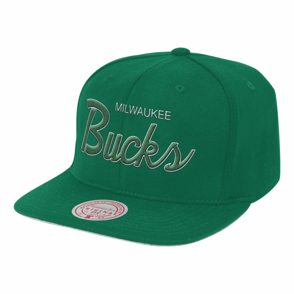 Headwear Mitchell & Ness  | Champ Year Trophy Snapack Hwc Milwaukee Bucks